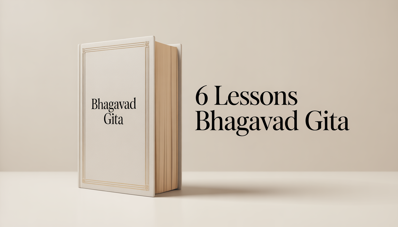 The Bhagavad-gita: Six Instructions for Those at a Crossroads